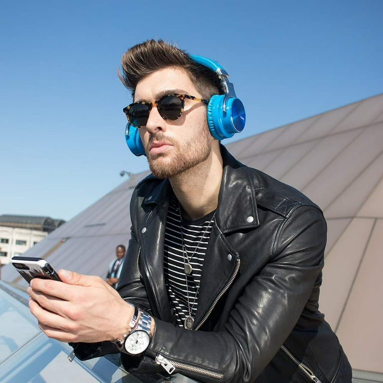 COWIN Bluetooth Noise-Canceling Over-Ear Headphones, Blue