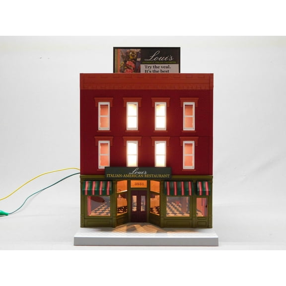 MTH LOUI'S Italian-American Restaurant 3-Story City Building 30-90657