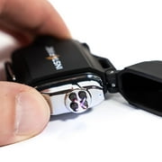 InstaFire Cross-Fire Mini Pocket Plasma Lighter with Flashlight