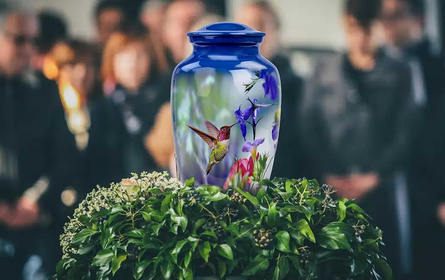 Hummingbird urn, Cremation Urn, Memorial Urn, Urn for Ashes, Urn, Hummingbird Art, Urns for Ashes, Human Ashes Urn, Handmade Urn