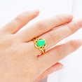 thumbnail image 2 of Minnieouse Anillo de apertura para mujer, anillos de cristal de Metal de latón, decoraciones de mano ajustables, joyería para novia y mujer para fiesta de Ropa, zapatos y accesorios Miscelánea Rojo Minnieouse AP014474-02, 2 of 6