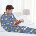 thumbnail image 5 of KLL Chicken Family Sleepwear Mens Flannel Pajamas,Long Cotton Pj Set, 5 of 7