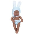 thumbnail image 2 of 7 Inch Realistic Baby Doll Soft Vinyl Reborn Doll with Pacifier Easter Gift for Girls Toddlers Pretend Play Ages 3 Plus, 2 of 7