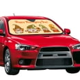 thumbnail image 2 of Kdxio Gnomes Happy Thanksgiving Print Front Windshield Sun Shade,Folding Auto Sunshade for Car Truck SUV-Medium, 2 of 5