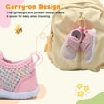 thumbnail image 7 of JOINFREE Baby First Walk Shoes Boys Girls Infant Crib Shoe Toddler Barefoot Shoes, 7 of 7