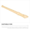 thumbnail image 3 of Descant Recorder Children Clarinet Beginners Soprano Recorder Small 8-Hole Clarinet Instrument, 3 of 8