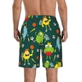 thumbnail image 3 of Kdxio Sport Monster Pattern Mens Casual Shorts - Drawstring Summer Beach Sports Shorts for Men, 3 of 9