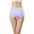 thumbnail image 3 of Breathe Cotton Brief Underwear for Women Mid-Rise Floral Postpartum Hipster Ladies Lace Panties Girls Full Coverage Briefs Cotton Stretch Briefs, 3 of 7