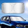 thumbnail image 1 of Car Windscreen Sun Shade,Front Windshield Sunshade,Foldable Cover Visor Sunshades, 1 of 4