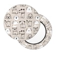 thumbnail image 2 of Easygdp Puppy Print Easy To Install Bar Stool Covers&Stool Covers Round&Elastic Stool Cover, Barstool Covers,Washable&Bottom With Elastic Edge-13 inch, 2 of 7