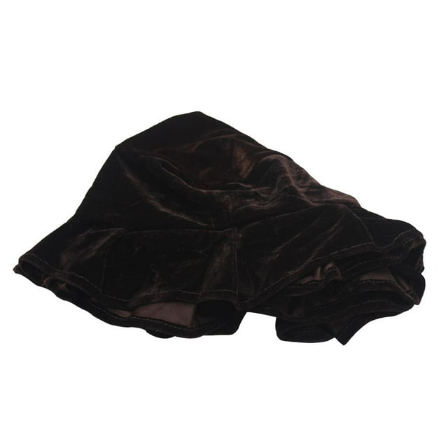 Piano Single Seat Cover Dust Protection Piano Accessory Coffee