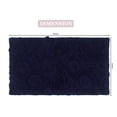 thumbnail image 2 of Home Weavers Modesto Bath Rug 100% Cotton Bathroom Rugs Set, Washable Rug, Soft Cotton Extra Soft and Absorbent bath Rug, Kitchen Mat, Bath Mat Set, Bath Floor Mat Non Slip, 24"x40" Rectangle, Navy, 2 of 9