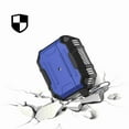 thumbnail image 3 of For Airpods Pro Rugged Shockproof Hybrid With Metal Hook Case Cover - Dark Blue, 3 of 3