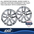 thumbnail image 4 of Coast to Coast International IMP484X Ws 21-22 Durango Chrm 20' 10 Spk Fits select: 2021-2022 DODGE DURANGO GT, 2023 DODGE DURANGO R/T, 4 of 5