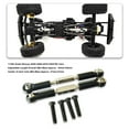 thumbnail image 2 of Xingzhi Aluminum Alloy Front Rear Servo Link For 1/18 Hobbico Dromida Better Control titanium 1Set, 2 of 6