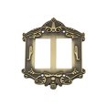 thumbnail image 2 of Nostalgic Warehouse 719726 Victorian Switch Plate with Double Rocker, Antique Brass, 2 of 3
