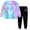a11-Blue, variant on KPOPLK Boys Girls Outfit Sets 2-8 Years Kids Fall Soft Clothes Casual Cotton Long Sleeve Graphic Print T Shirts and Pants 2 Piece Clothes Blue Size 7-8 Years