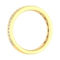 thumbnail image 2 of 1/3 Carat Channel Set Diamond Gold Wedding Band Ring in 14k Yellow Gold (Ring Size 5.5) (I1-I2 Clarity), 2 of 4