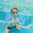thumbnail image 5 of 4 Pcs Water Exercise Discs Water Weights for Pool Exercise Set Eva Foam Water Aerobic Equipment for Adults Hand Held Pool Resistance, 5 of 5