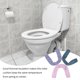 thumbnail image 4 of unbranded 3Ud Cojín Para Asiento De Inodoro Universal De Poliéster Reutilizable Y Térmico, 4 of 6