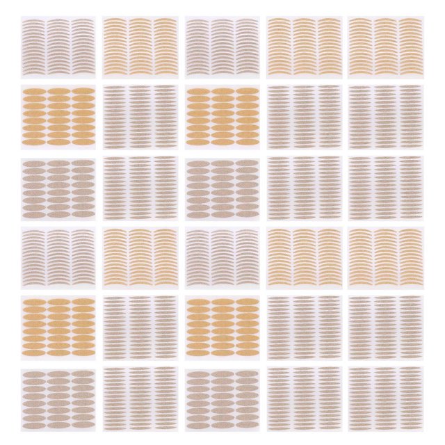 Invisible Eyelid Tape 50 Sheets Breathable Eyelid Stickers Makeup Enhancement For Women Olive Shap