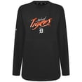thumbnail image 2 of Women's Levelwear Black Detroit Tigers Oversized Beaudry Sizzle Top, 2 of 3