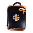 thumbnail image 3 of Guantes de enfoque curvo para Kick Boxing Taekwondo Kick Pad Karate mujeres hombres Kick Pad negro naranja, 3 of 8
