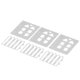 thumbnail image 1 of Troqueles de corte para ventanas, 6 piezas de troqueles de corte para valla, troqueles de corte para decoración de álbumes de recortes, diseño revolucionario, 1 of 9