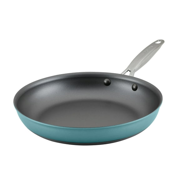 Anolon Achieve 12" Hard Anodized Nonstick Frying Pan, Teal