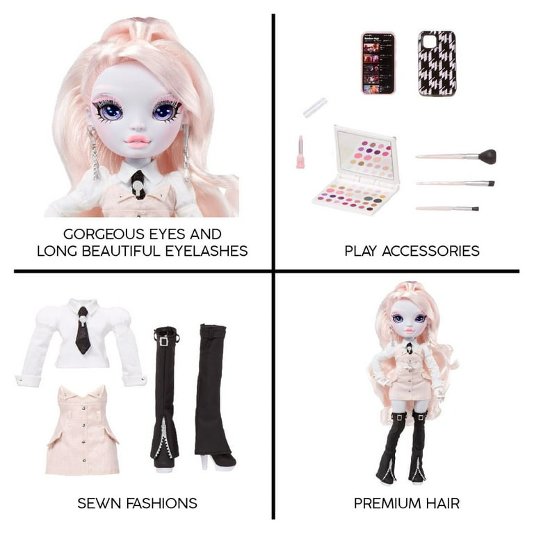 Rainbow High Shadow High Karla Choupette - Pink Doll with Rainbow High Shadow High Karla Choupette - Pink Doll with
