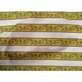 thumbnail image 4 of oneOone Cotton Poplin Yellow Fabric Leaves & Floral Block Craft Projects Decor Fabric Printed By The Yard 56 Inch Wide, 4 of 4
