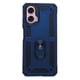 thumbnail image 1 of Funda Uso Rudo Cely Vesmir con Anillo Magnético Para Motorola G24 / G04 Azul Marino Más 2 Micas de Cristal, 1 of 5