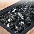 thumbnail image 2 of 35 lbs Gorgeous Reflective Fire Glass for Fire Pit Table, Decorative Gas Fireplace Glass Rocks, Black, 1/2 Inch, 2 of 8