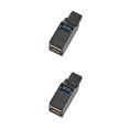 thumbnail image 1 of Sidaley Nuevo portátil Universal Mini 3 puertos USB 2,0/3,0 Hub Laptop PC alta velocidad de transmisión de datos adaptador divisor USB negro y USB 3.0 2piezas, 1 of 5