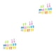thumbnail image 1 of Billuyoard 10pcs Animal Fruit Fork Cartoon Children Cocktail Tableware Dining Pick Household Sandwich Dessert Toddler Toothpick Type1 NO1, 1 of 6