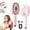 Pink, variant on 2026 All-in-One Mist Aqua Detangler Brush – Electric Spray Air Cushion Massage Comb with Self-Cleaning, Nano-Mist Hydration, Anti-Static, Suitable for All Hair Types