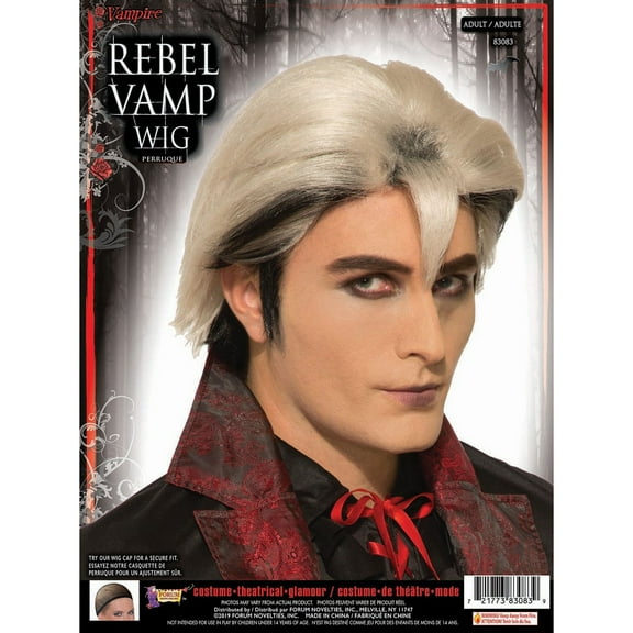 Halloween Rebel Vamp Male Wig