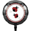 Ladybug Fancy Mylar Balloons, 3 Count