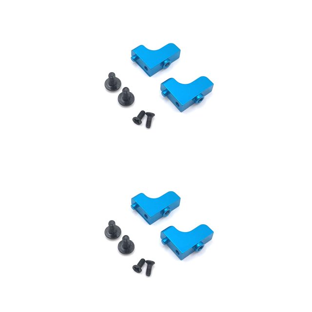 Vogacara 2 piezas de control remoto de piezas de vehículos controlados por automóviles Soporte fijo de montaje servo Accesorios de actualización de Type2 NO2 Vogacara CBP202708