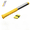 Yellow-1Pcs, variant on Adjustable Intensity Badminton Swing Trainer, 11.8" Swing Trainer Sound Feedback for Smash Technique for Wrist Arm Strength Training Fitness Professional Players