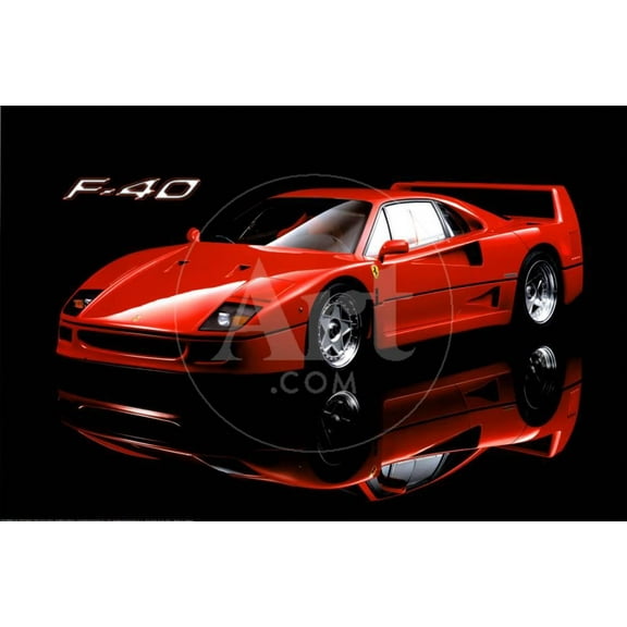 Ferrari F40 Poster 36x24 Sold by Art.Com