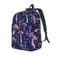 thumbnail image 1 of Fotbe Floral Hippie Mushrooms Mochila de Lona con Estampado, Mochila Duradera, Mochila Versátil de Alta Calidad, Mochila Compacta Vintage-Small, 1 of 5