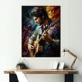 thumbnail image 2 of Designart Guitar Player I Canvas Wall Art, 2 of 5