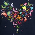 thumbnail image 3 of CafePress - Heart Of Butterflies Hoodie - Pullover Hoodie, Classic, Comfortable Hooded Sweatshirt, 3 of 4
