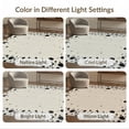 thumbnail image 7 of ODIKA 4'x6' Washable Area Rug Cow Abstract Farmhouse Spotted Patchwork Contemporary Print Pick for Home Office, Under Desk, Non-Slip Chair-Friendly, Flatwoven, 7 of 7