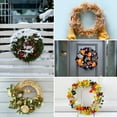 thumbnail image 2 of FUEENIRVA 6 Pcs Crafts Wreath Forms Round Wreath Frame Beige Decorative Weddings, 2 of 9