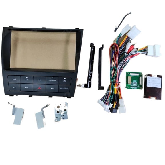 Suitable for Lexus IS200 Altezza large screen modification face frame 9-inch power cord protocol box