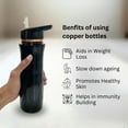 thumbnail image 4 of SuperGeneriX 34 oz Sipper Copper Water Bottle - Leakproof Durable Metal Bottle (Sports Black), 4 of 5