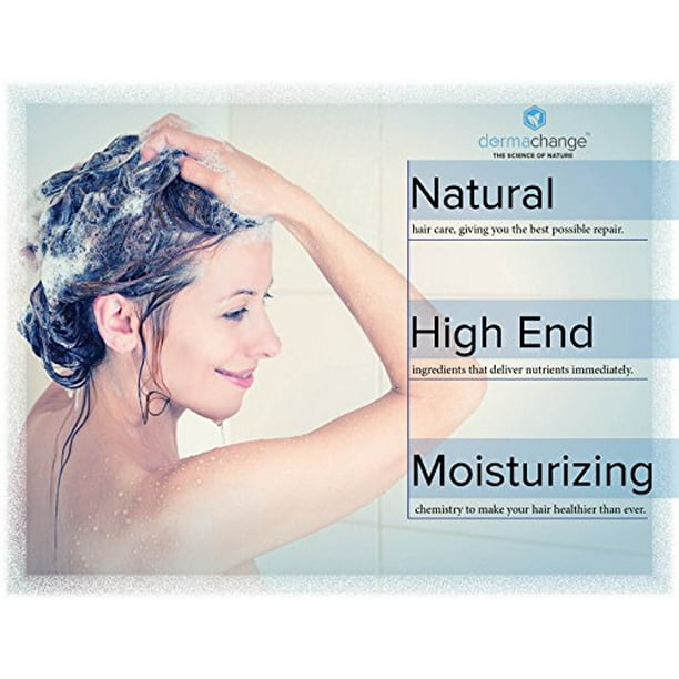 Platinum Hair Growth Moisturizing Shampoo - With Argan Biotin & Tea Tree Extract - Supports Hair Regrowth - Hair Loss Treatments (16 oz) - Made USA -