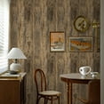 thumbnail image 4 of UMIGGEE Brown Wood Wallpaper 17.7-in x 118-in Peel and Stick Wallpaper Wood Grain Wall Paper Removable Self Adhesive Wood Wallpaper Contact Paper Wood Plank Wallpaper for Furniture Home Deco, 4 of 8